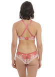 Embrace Lace Soutien-gorge Plunge Faded Rose / White Sand