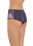 Lace Perfection Short Evening Blue